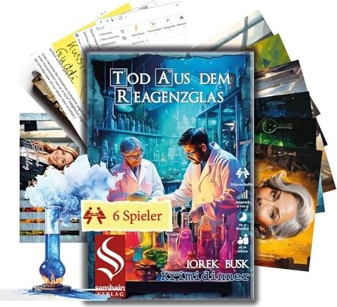 Krimi-Dinner - Tod aus dem Reagenzglas