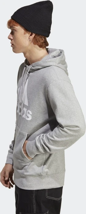 adidas Essentials French Terry Big Logo Hoodie medium grey heather (Herren)