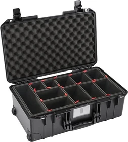 Peli Air Case 1535 Schutzkoffer mit TrekPak Facheinteilung schwarz
