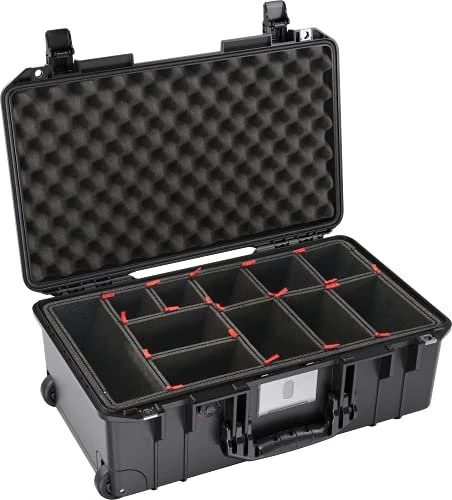 Peli Air Case 1535 Schutzkoffer mit TrekPak Facheinteilung schwarz