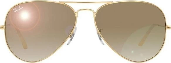 Ray-Ban RB3025 Aviator Gradient 58mm gold/brown-silver mirror