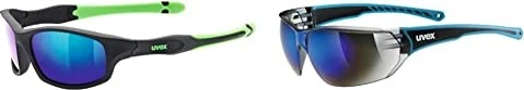 UVEX sportstyle 507 schwarz-grün/blau (Junior)