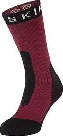 Sealskinz Waterproof Extreme Cold Weather Mid Stanfield Socken rot/schwarz