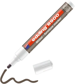edding 8900 Möbelmarker nussbaum antik, 5er-Pack