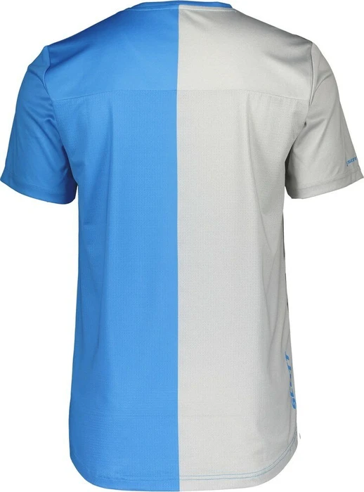 Scott Trail Flow Trikot kurzarm light grey/aster blue (Herren)