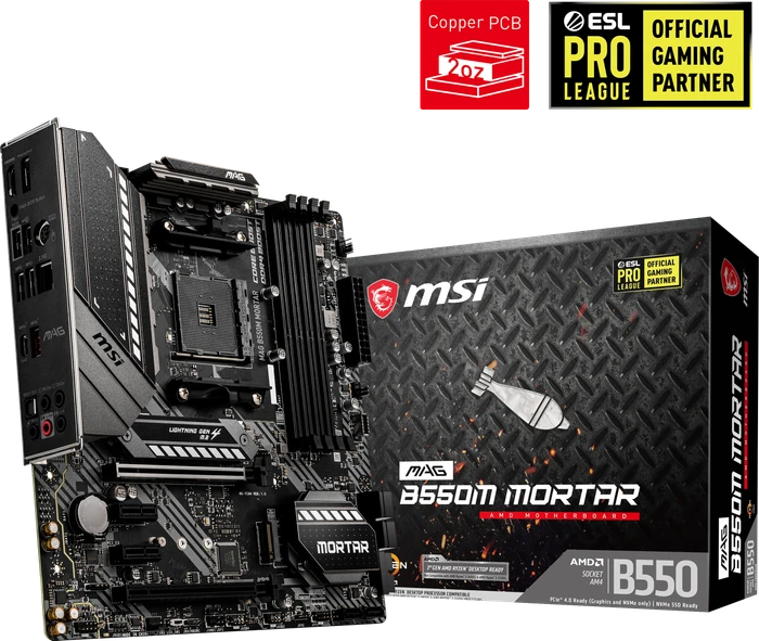 MSI MAG B550M Mortar (AMD AM4)