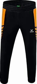 Erima Six Wings Worker Trainingshose lang black/new orange (Herren)