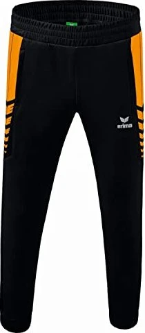 Erima Six Wings Worker Trainingshose lang black/new orange (Herren)
