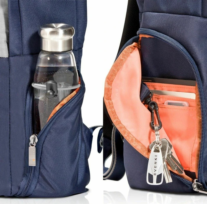 Everki ContemPRO Commuter Laptop-Rucksack 15.6" Navy blau