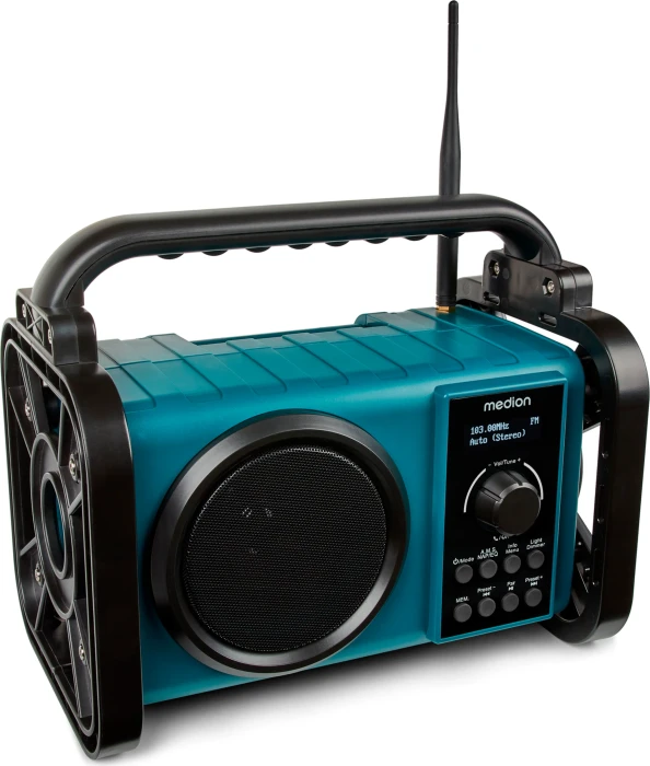 Medion Life E66877 Akku-/Elektro-Baustellenradio inkl. Akku 2.0Ah (50071064)