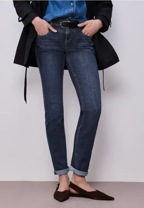 Street One Crissi Jeans dark blue wash (Damen)
