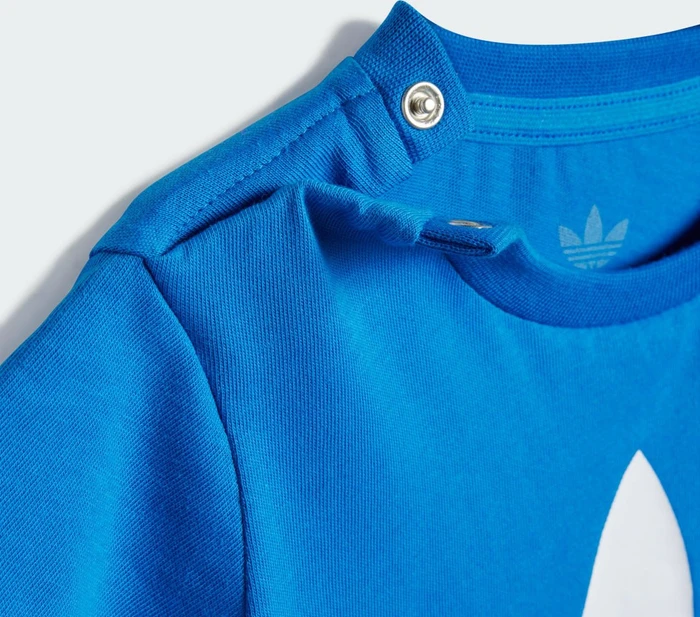 adidas Gift Set mit Beanie Jumpsuit blue bird (Junior)