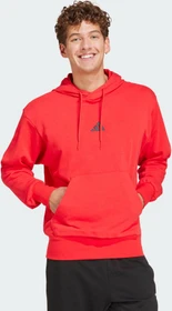 adidas Essentials Feelcozy French Terry Hoodie pure ruby/black (Herren)