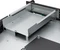 SilverStone RM100, Rackmount Storage, schwarz/grau, 1HE, Flex-ATX Vorschaubild