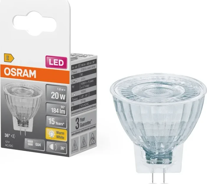 Osram Ledvance LED Star MR11 12V 20 2.5W/827 GU4