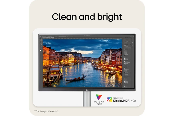 LG 27UP850K-W, 27"