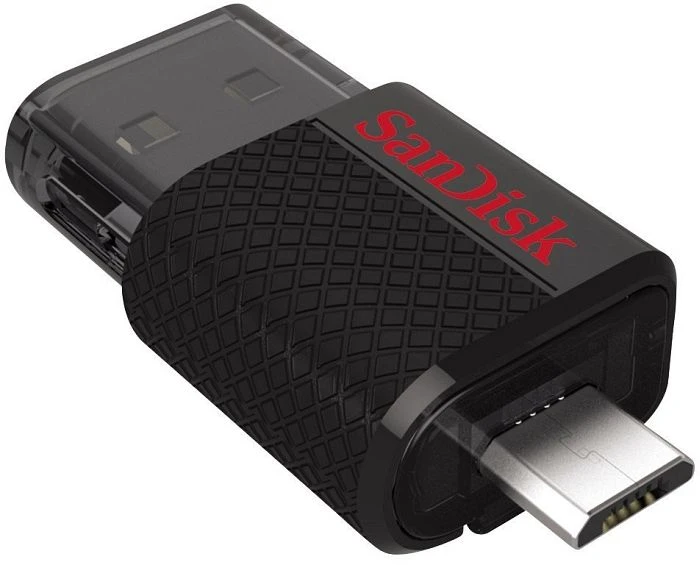 SanDisk Ultra Dual 16GB, USB-A + USB Micro-B, USB 2.0