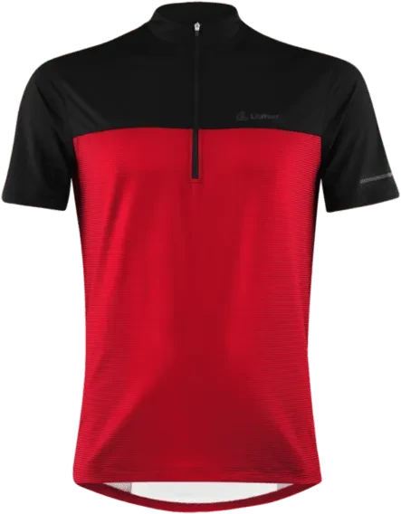Löffler Glow Trikot kurzarm rot (Herren)