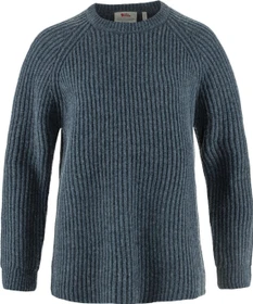 Fjällräven Övik Rib Strickpullover navy (Damen)