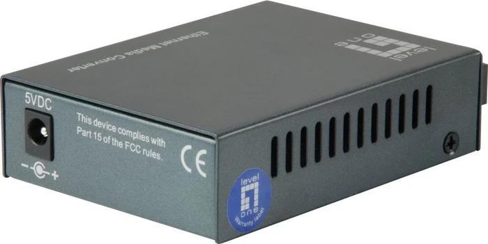 LevelOne FVT-1101 Medienkonverter, 1x RJ-45, SC-Duplex SM 2km