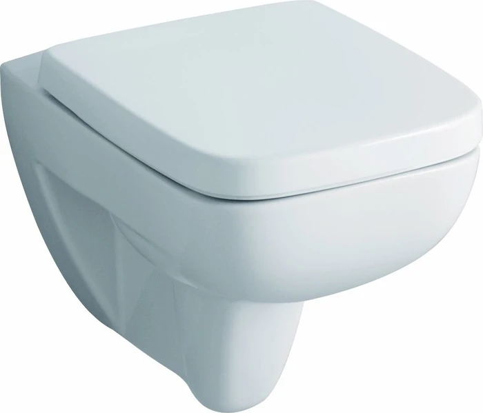 Geberit Renova Plan Wand-WC Tiefspüler weiß/KeraTect