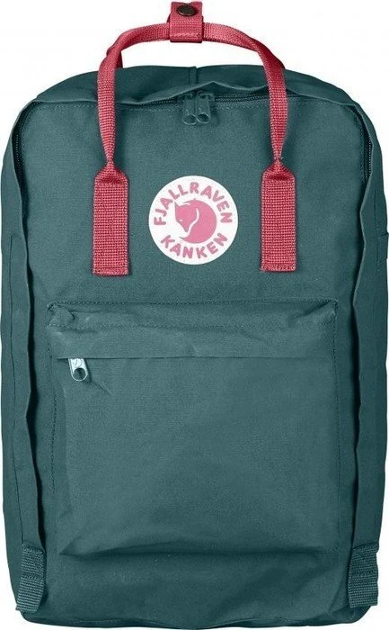 Fjällräven Kanken Laptop 17 frost green/peach pink