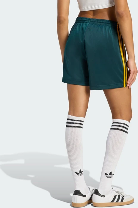 adidas Firebird Shorts aurora ivy/crew yellow (Damen)