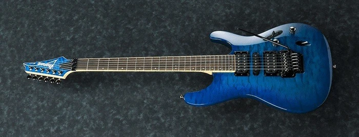 Ibanez S670QM SPB Sapphire Blue
