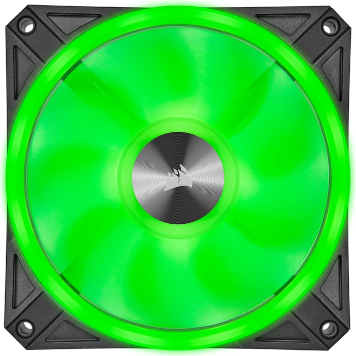 Corsair QL Series iCUE QL120 RGB PWM Triple Fan Kit, schwarz, LED-Steuerung, 120mm, 3er-Pack