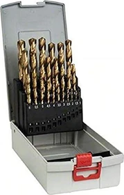 Bosch Professional HSS-TiN Spiralbohrer-Sortiment inkl. Werkzeugbox, 25-tlg.