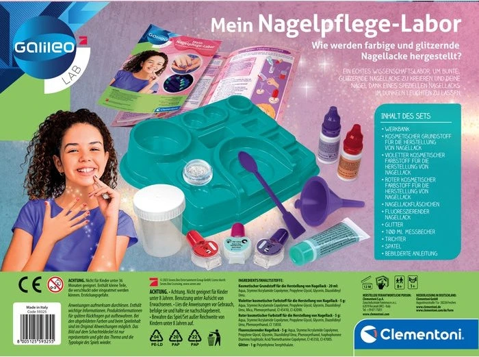 Clementoni Galileo Mein Nagelpflege-Labor