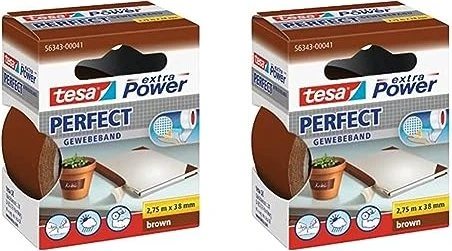 tesa Gewebeband, 38 mm x 2,75 m, braun