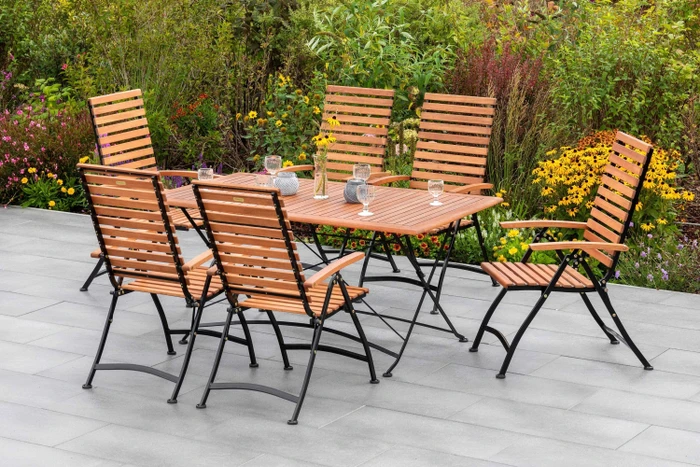 Gartenmöbel-Set, 7-tlg.
