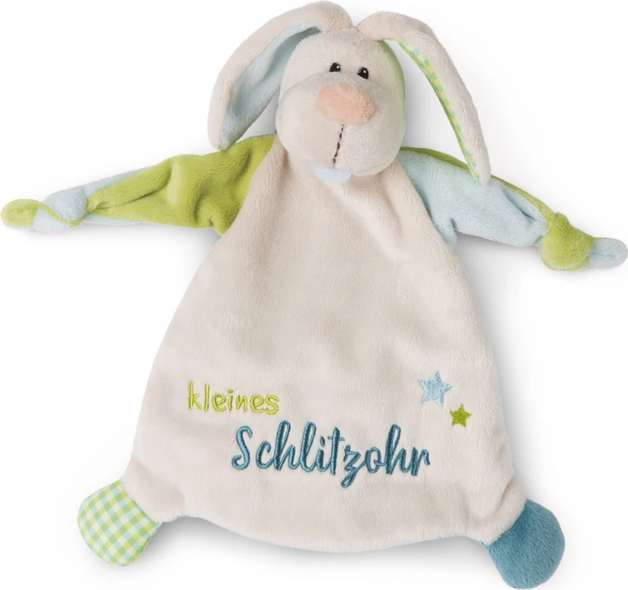 My First NICI Schmusetuch Hase Kleines Schlitzohr
