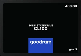 goodram essential CL100 gen.3 480GB, 2.5" / SATA 6Gb/s