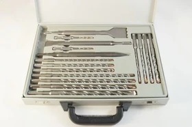 Alpen SDS-plus F4 forte Kit Bohrer-/Meißel-Zubehörset inkl. Koffer, 16-tlg.