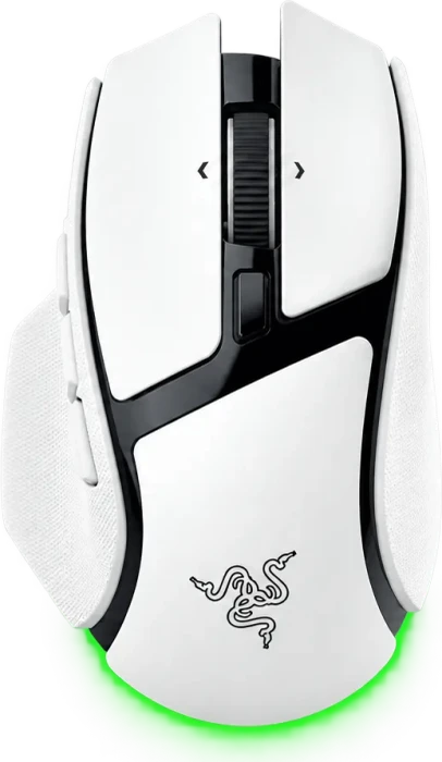 Razer Basilisk V4 HyperSpeed, weiß, USB/Bluetooth