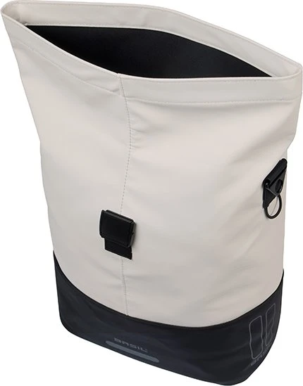 Basil Cove Shopper MIK Hooks Gepäcktasche off white/black