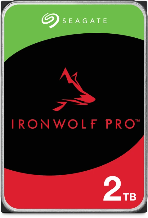 Seagate IronWolf Pro NAS HDD +Rescue 2TB, 24/7, 512e / 3.5" / SATA 6Gb/s