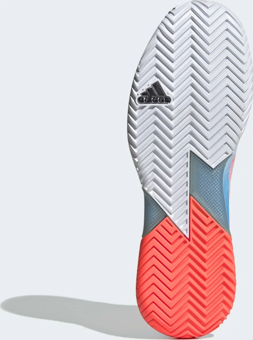 adidas Adizero Ubersonic 4 cloud white/blue rush/solar red (Herren)