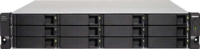 QNAP Rack Expansion Unit TL-R1200C-RP, 1x USB-C 3.1, 2HE