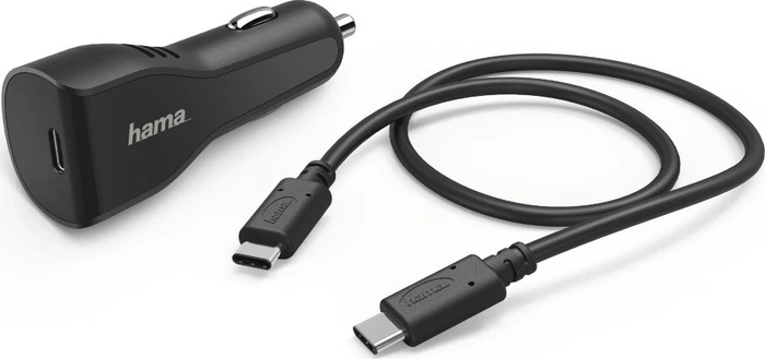 Hama Kfz-Ladeset USB USB-C Power Delivery 3A schwarz