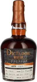 Dictador Best of 1987 Apasionado 700ml
