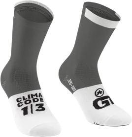 Assos GT C2 Fahrradsocken rock grey