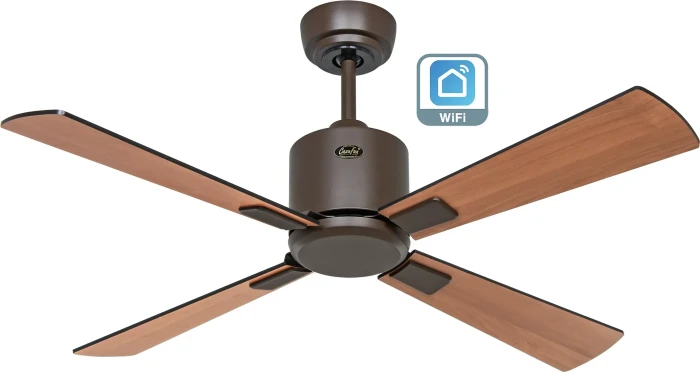 CasaFan Eco Neo III 103 BZ-SW/TK WiFi Deckenventilator schwarz/teak