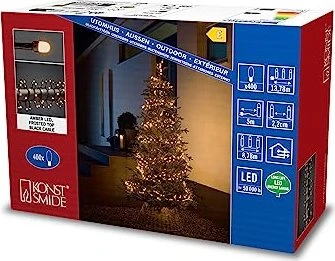 Konstsmide Micro Lichterkette LED 400x bernstein ab € 40,99 (2026)