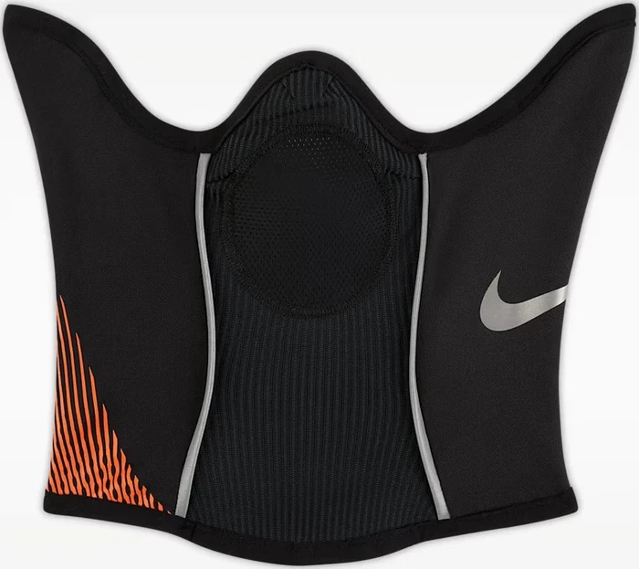 Nike Dri-FIT Fußball Snood Halswärmer black/hyper crimson/metallic silver