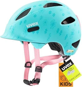 UVEX Oyo Style Kinderhelm flowers cyan matt