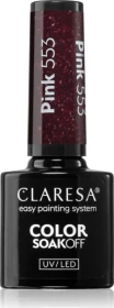 Claresa UV-Nagellack Pink 553, 5ml