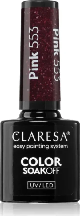 Claresa UV-Nagellack Pink 553, 5ml